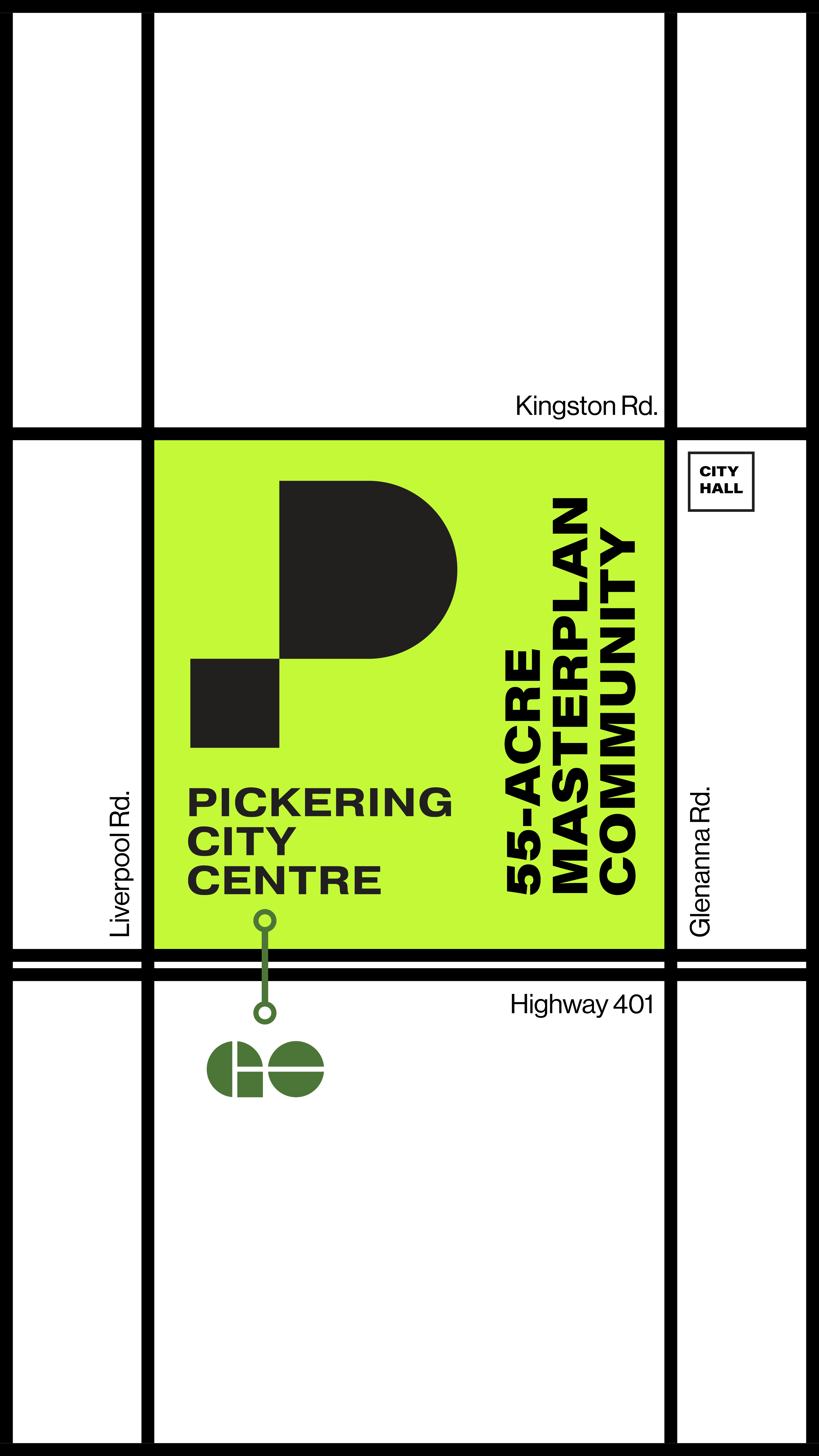Pickering City Centre Map - Desktop View
