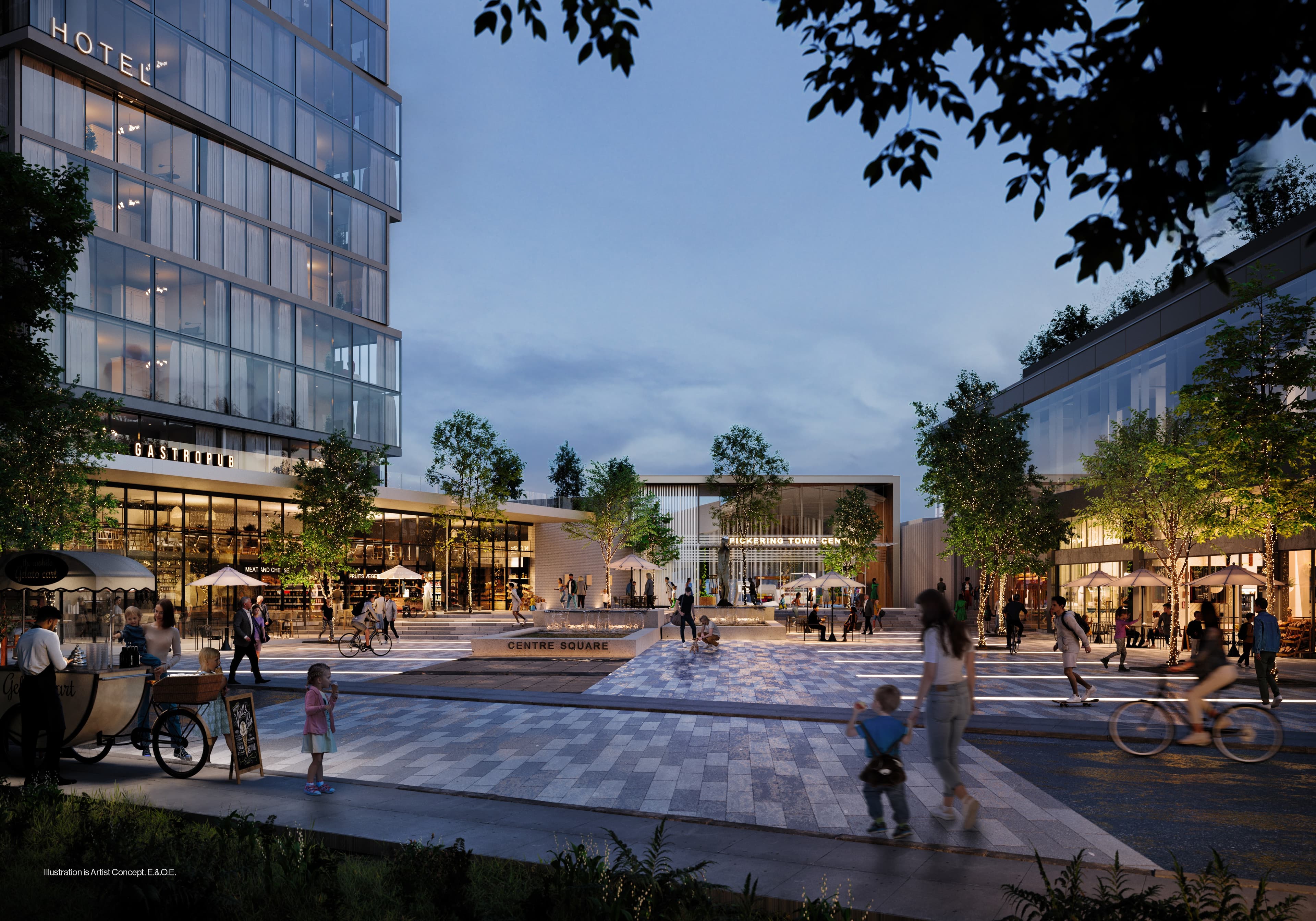 Pickering City Centre Plaza